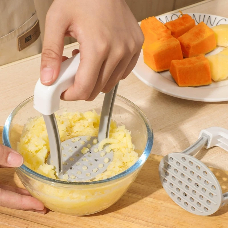 Yams Potatoes Masher Plastica Pressata Frutta Cibo Purè Patate Strumento Da Cucina