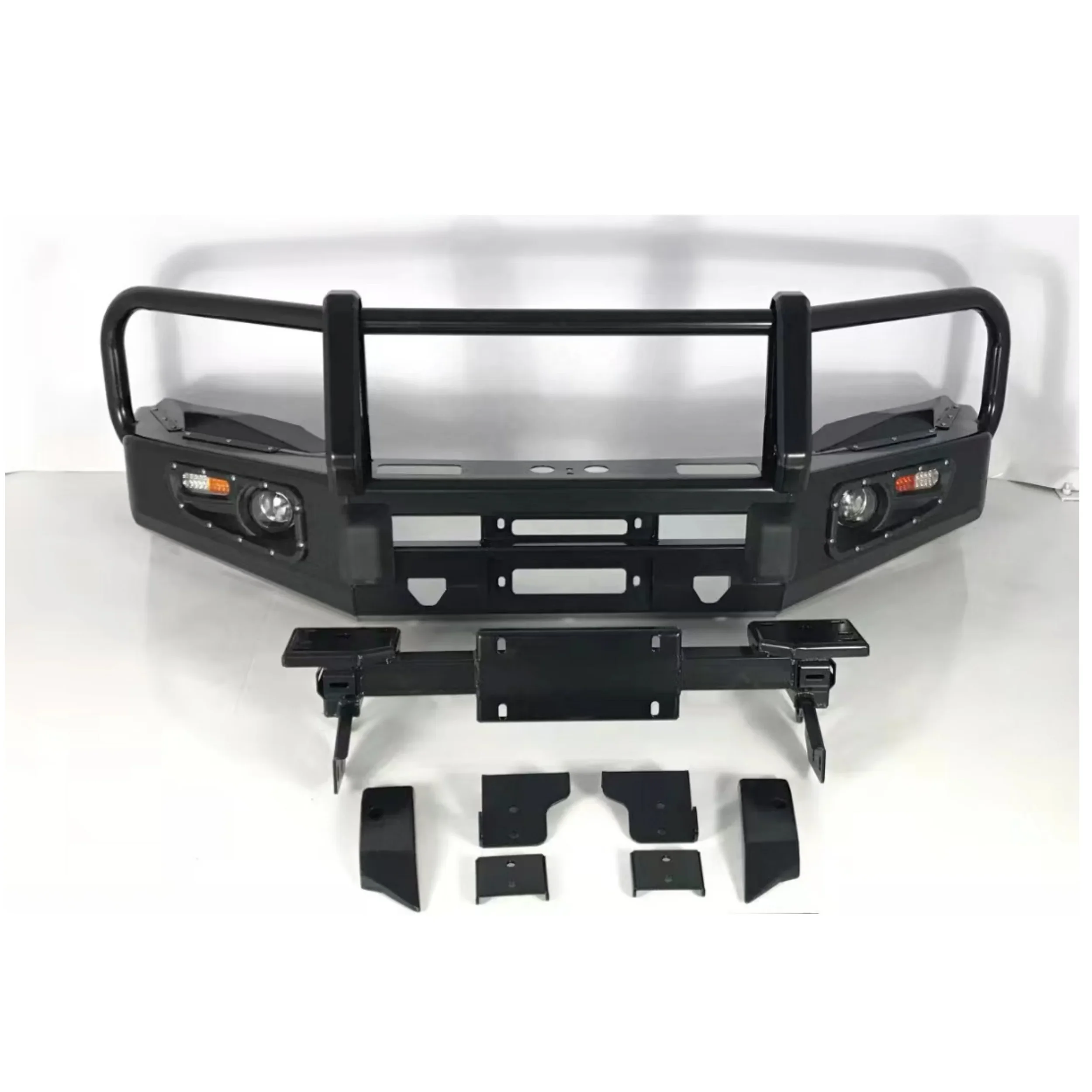 Top 4X4 Pickup Hilux Acciaio Al Carbonio Vigo Revo Rocoo Bull Bar Paraurti Anteriori Per Toyota Hilux Paraurti Auto * 7