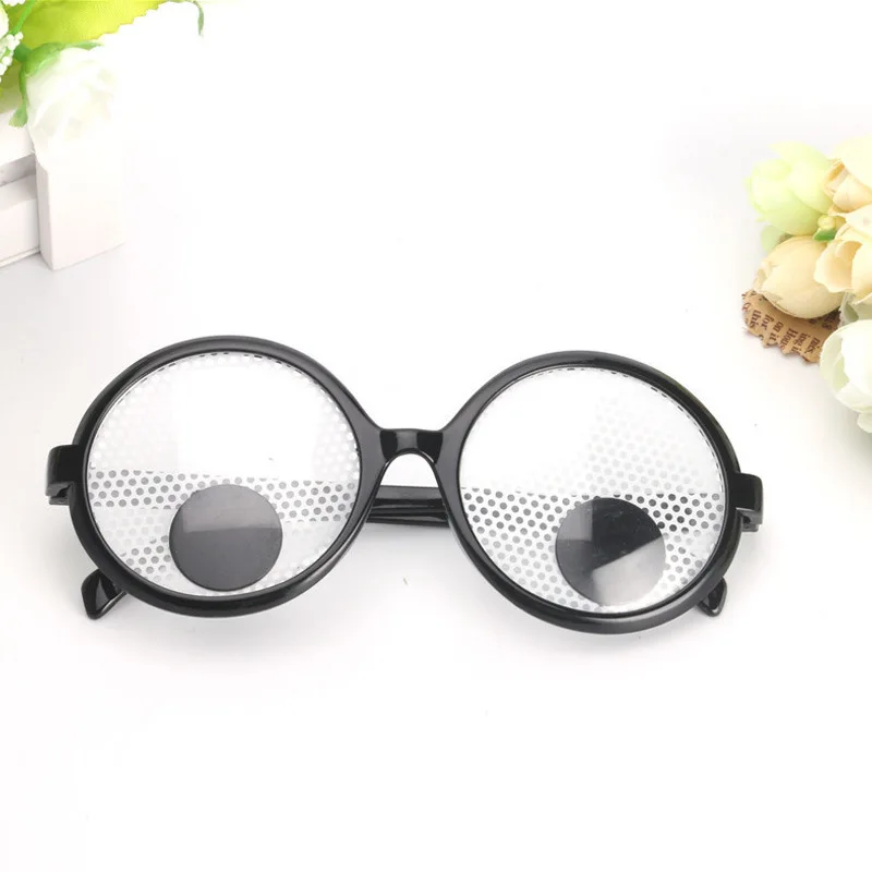 Funny Googly Eyes Goggles Shaking Eyes Party Glasses Toys For Party Cosplay Costume Puntelli Decorazione Per Feste Di Halloween