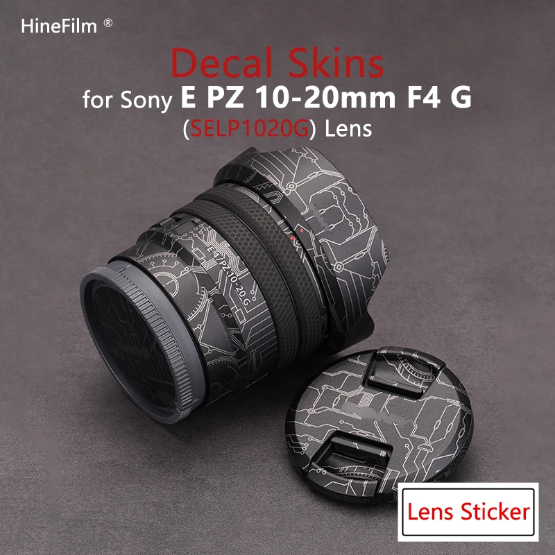 Per Sony Selp1020G Skin E Pz10-20 Copriobiettivo Per Sony E Pz 10-20Mm F4G Lens Sticker 10 20 F4 Pellicola Protettiva 10 20Mm Wrap