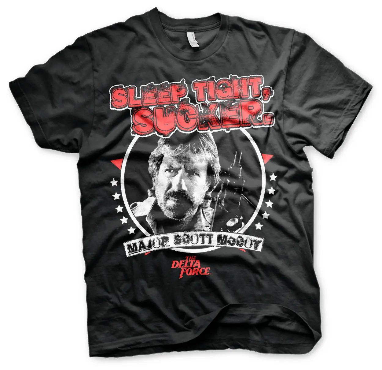 Licenza Officielle Chuck Norris - Sommeil Serré Sucker Homme T-Shirt S-Xxl