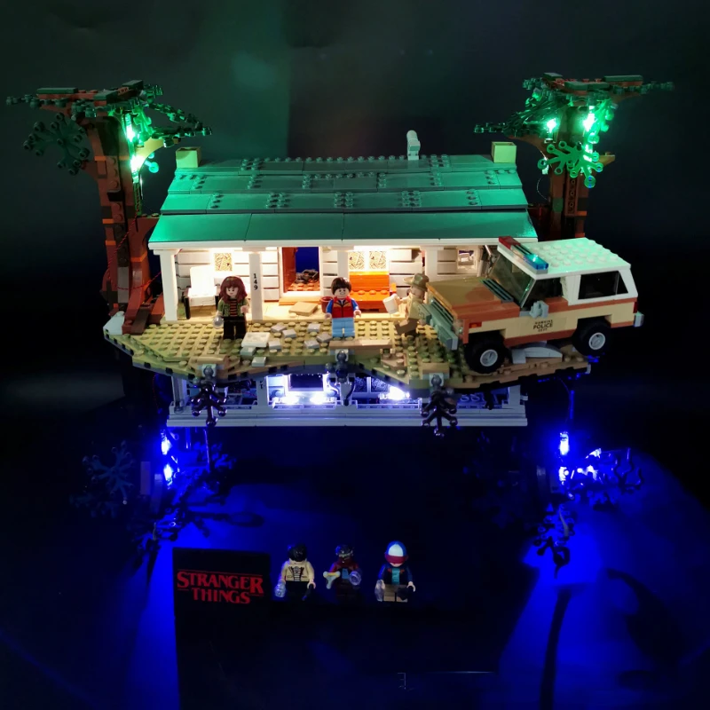 Non Includere Il Kit Di Luci A Led Modello Per 75810 Stranger The Capovolto