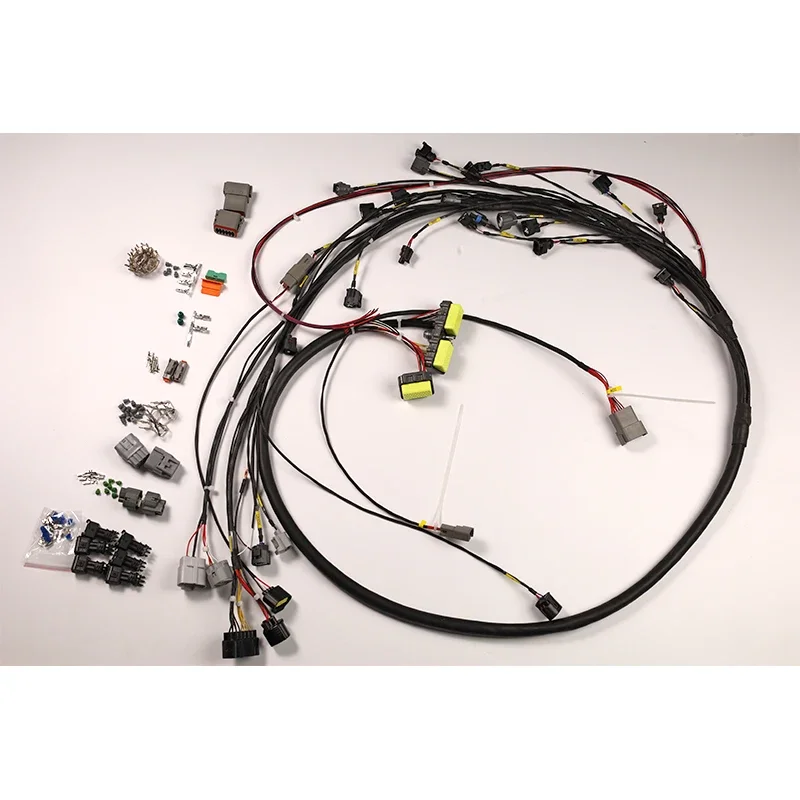 2Jz 2Jzge 2Jzgte 2Jz Gte Motore Cablaggio Ad Alte Prestazioni Per Aem Haltech Fueltech Link Ecu