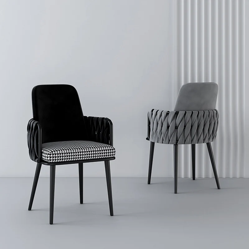 Sedia Da Pranzo Moderna Di Lusso Gaming Designer Kitchen Accent Chairs Vanity Restaurant Mobili Per La Casa Mobili Da Esterno Cy50Dc