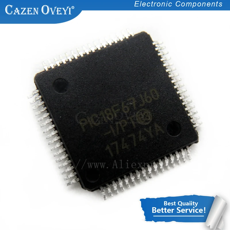 2 Pz Pic18F66J60-I/Pt Pic18F67J60-I/Pt Pic18F86K90-I/Pt Pic18F87K22-I/Pt Pic18F97J60-I/Pt Pic18Lf4520-I/Pt Pic18Lf4620-I/Pt