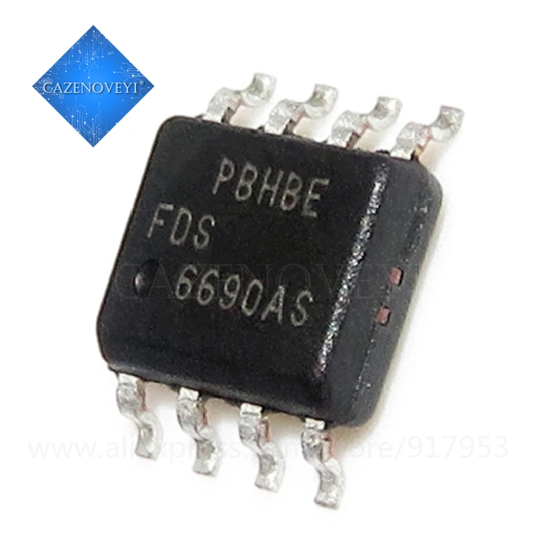 10 Pz/Lotto Fds6690As Fds6690 6690 Sop-8 In Stock