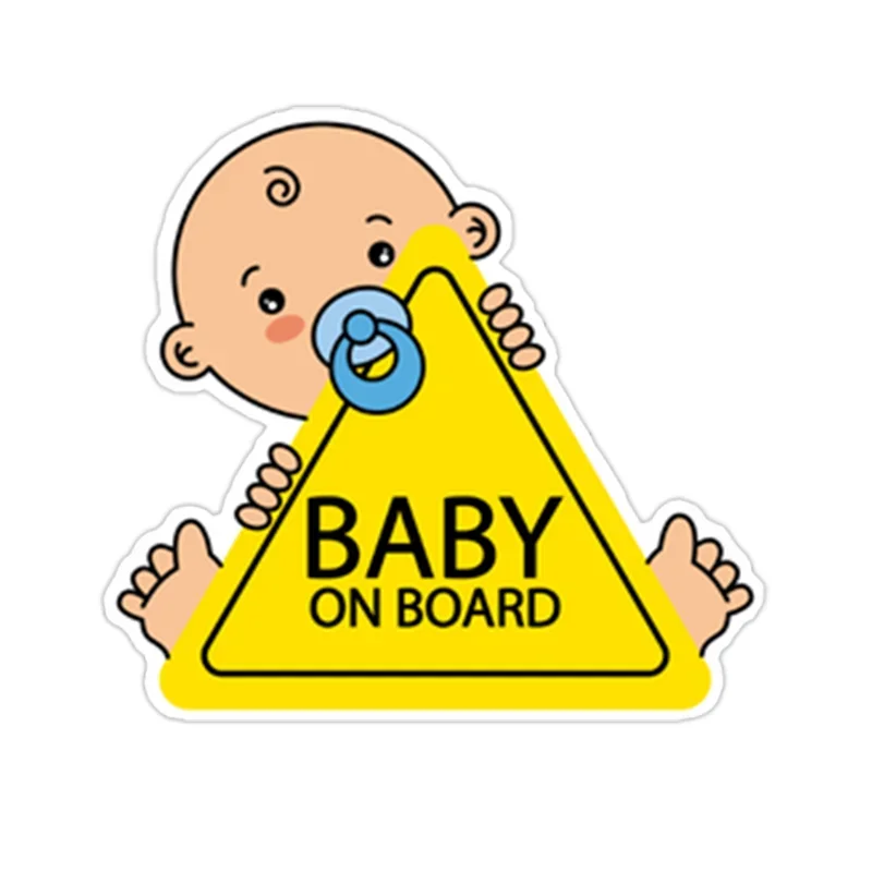 Adesivi Per Auto 15Cm Baby On Board Pvc Tuning Cartoon Window Decalcomanie Automobili Decorazione Ornamento Personalizzato