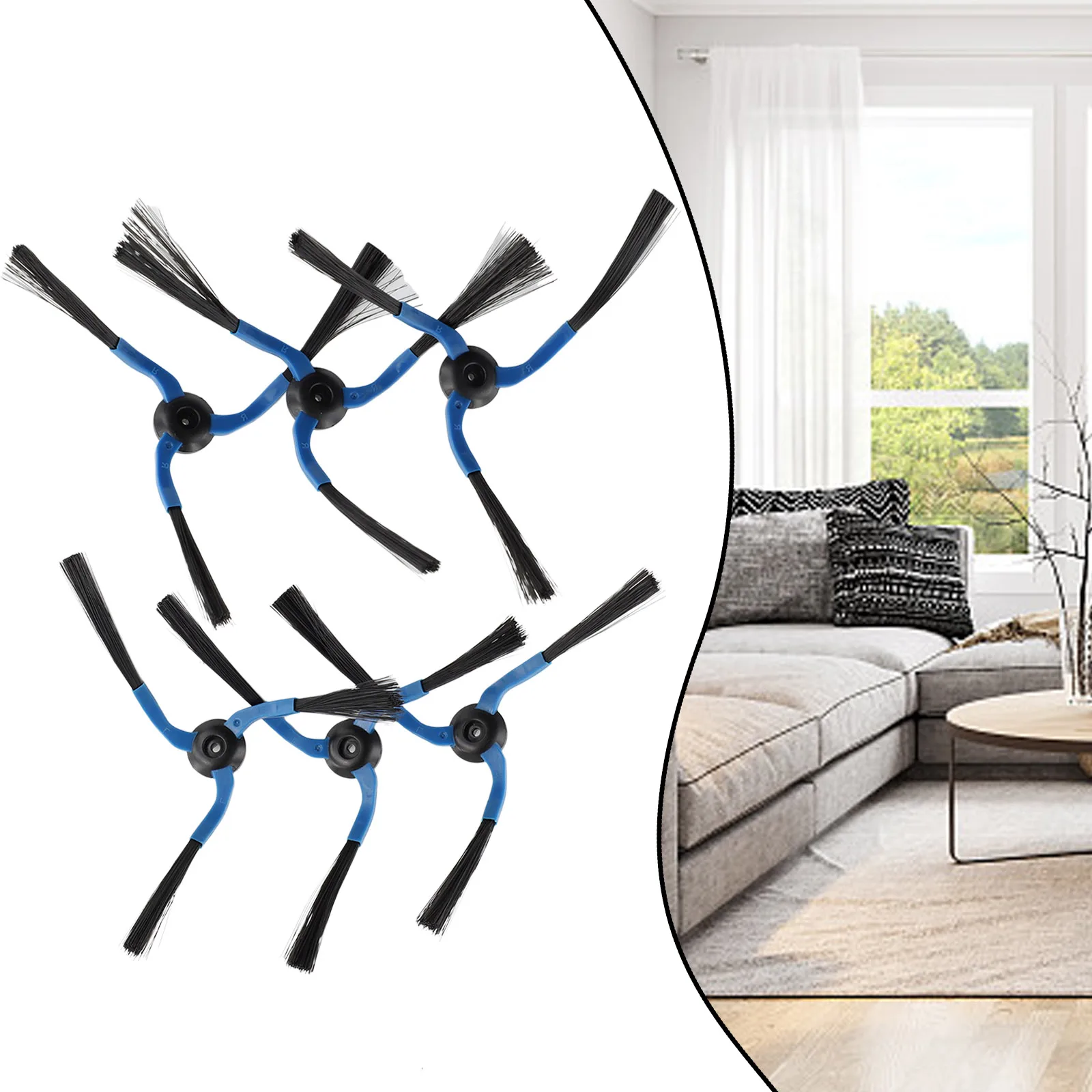 3 Paia Di Spazzole Laterali Per Samsung Navibot Robot Vc-Rm72Vr Vc-Rm96W Vc-Rm84V Vc-Rm52Vr Vc-Rm94W Vc-Rm72Vs Vc- Sr8845 Aspirapolvere
