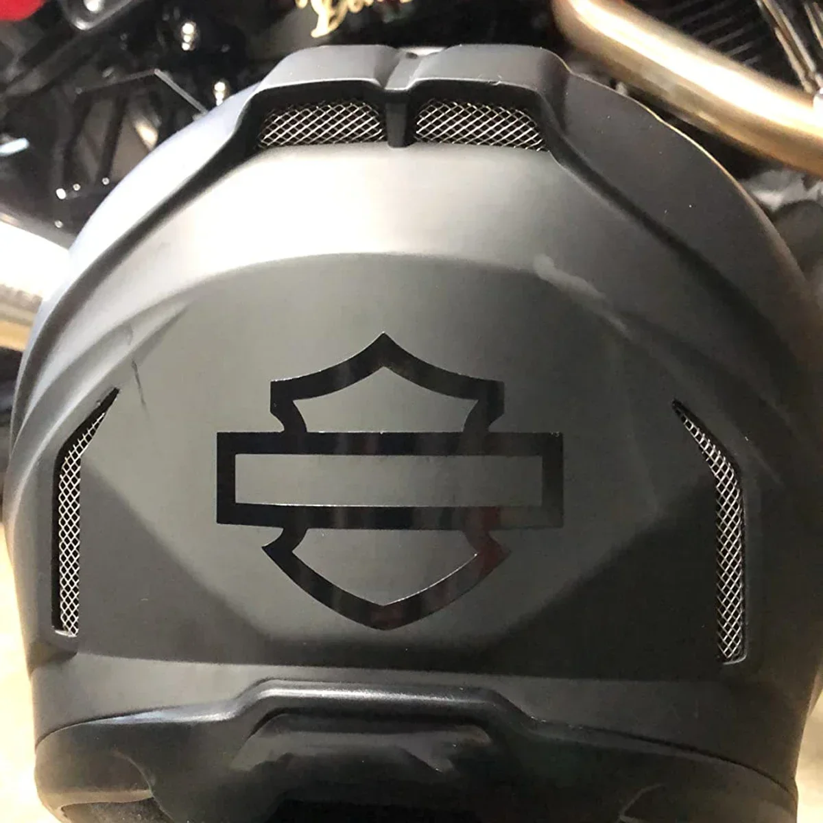 Per Harley Davidson Adesivo Moto Logo Casco Decalcomania Serbatoio 2 Pollici 2 Pezzi Adesivi Carrozzeria Sono Impermeabili E Resistenti Al Sole