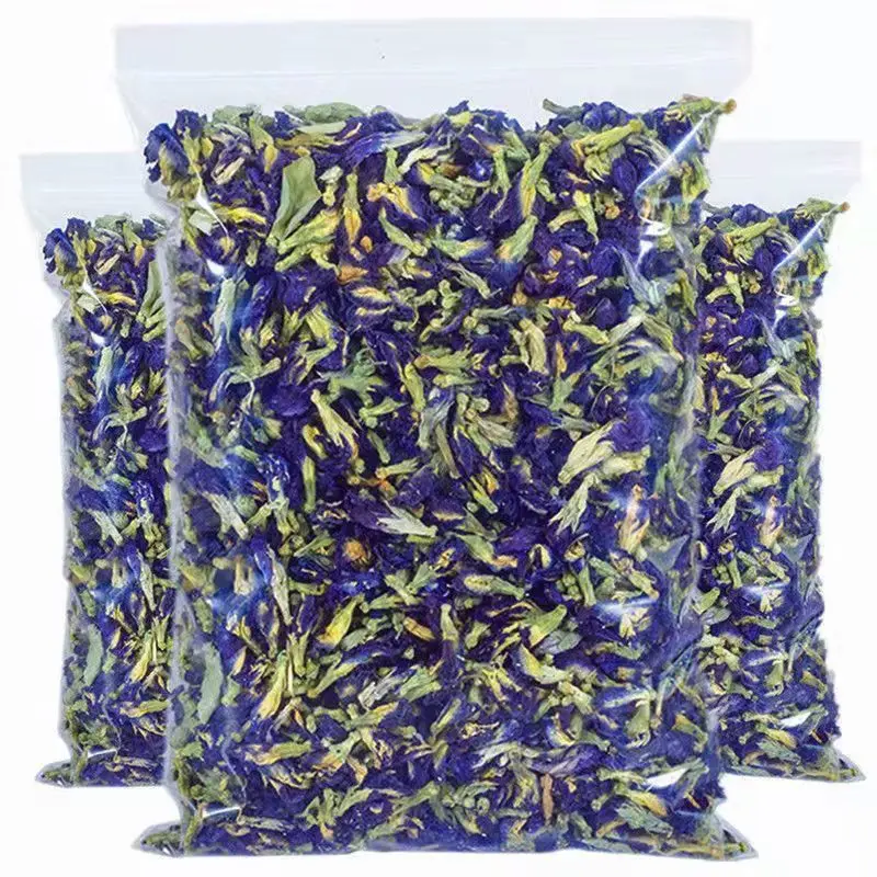 Top Natural Bulk Pea Butterfly Orchid Flower Fiore Essiccato Farfalla Fiore Utilizzato Per La Produzione Di Candele Sapone Da Bagno Cuscino Riempiment