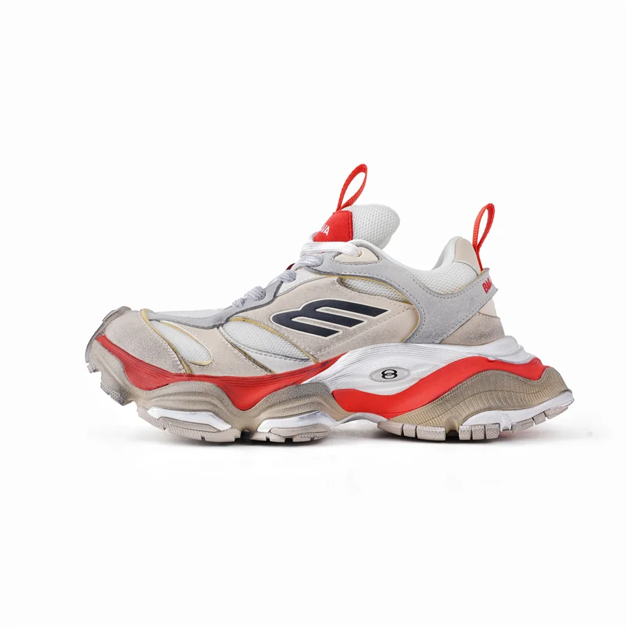 2024 Balenciaca Scarpe 5Xl Uomo Paris Runner Scarpe Suola Spessa Mesh Traspirante Casual Track Daddy Shoes Sneakers Donna Plus Size