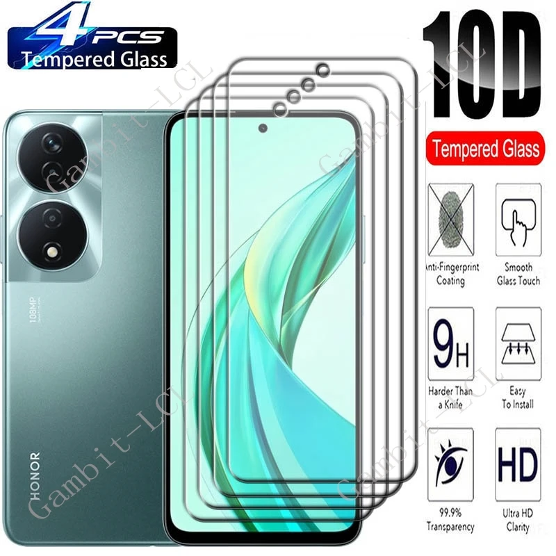 4 Pezzi Per Honor 90 Smart 6.8 "Vetro Temperato Protettivo Per Schermo Su Honor90Smart Honor90 90 Smart Protection Cover Film