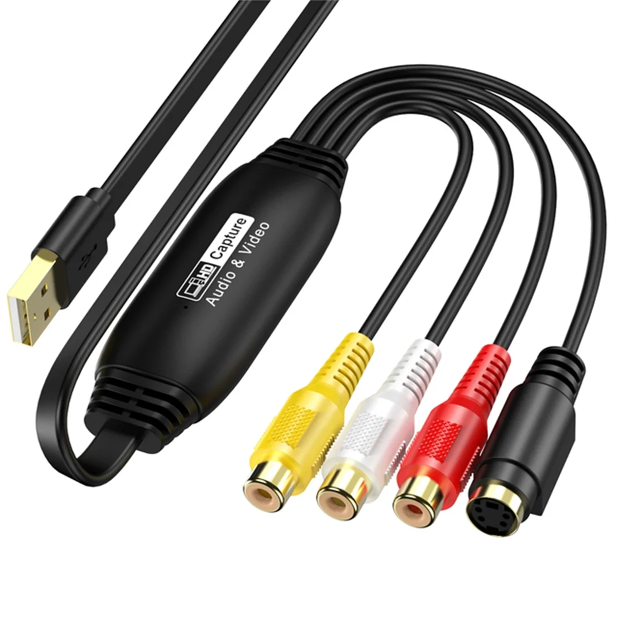 Acquisizione Video Usb Convertitore Da Vhs A Digitale Scheda Di Acquisizione Audio Video Usb 2.0 Per Tv Dvd Vhs Supporto Sistema Windows Mac
