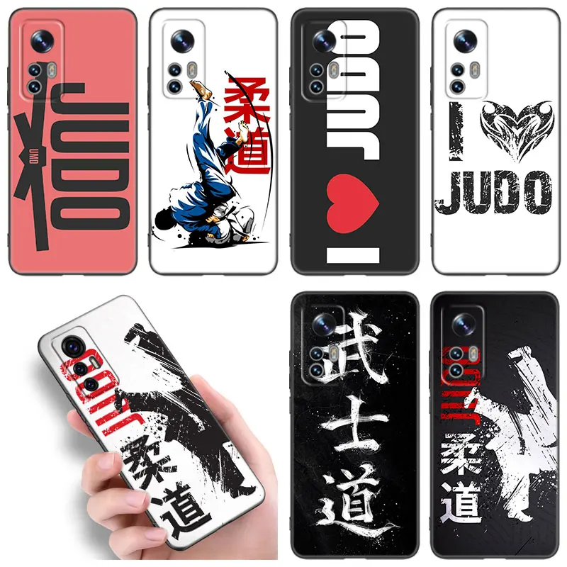 Judo I Love Judo Custodia Per Telefono Per Xiaomi Mi 10T 11 12 Lite 11I 11T 12X 12S Poco F4 X3 X4 Gt Nfc F3 M3 M4 Pro 5G Soft Black Cover