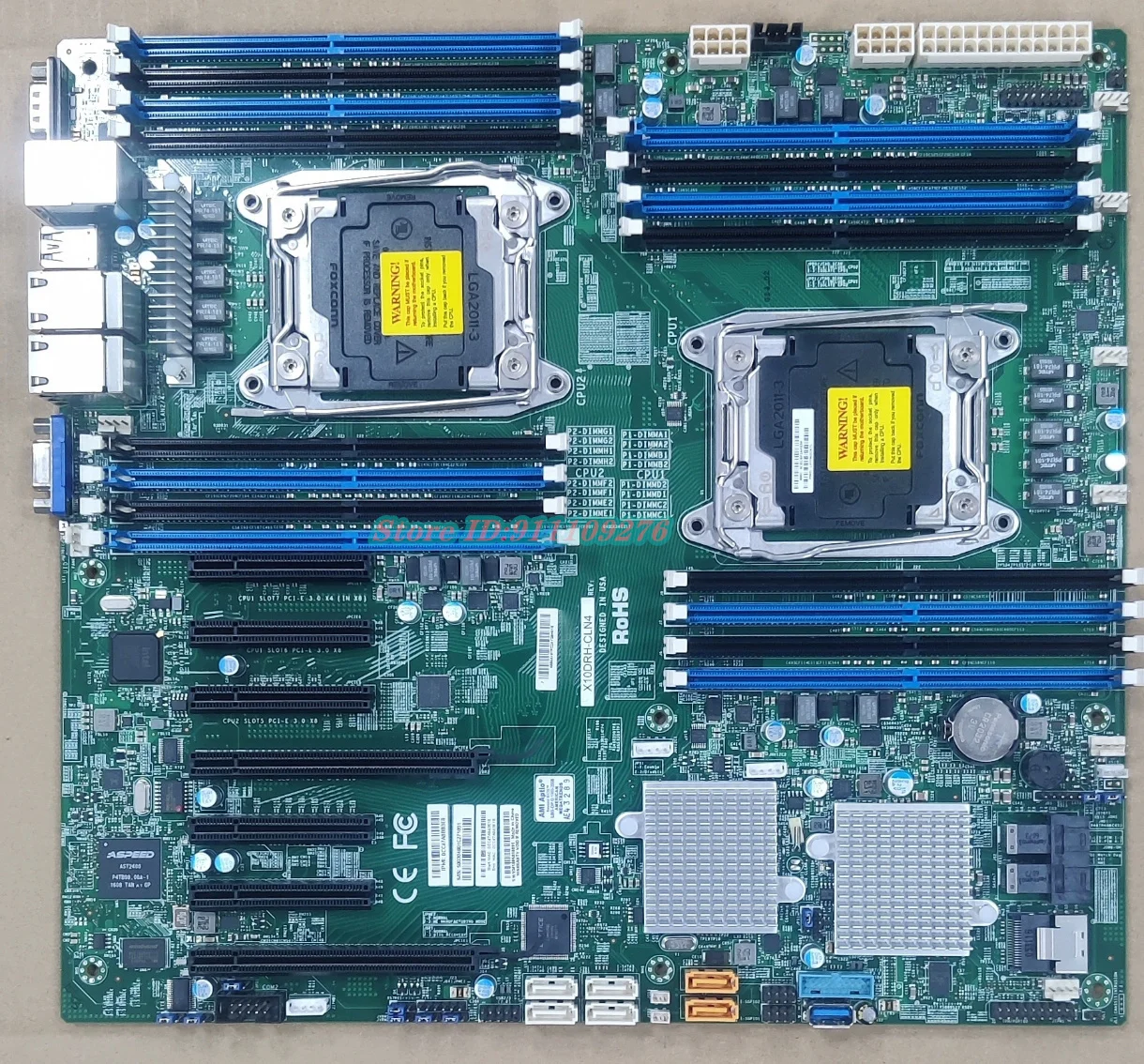 X10Drh-Cln4 Scheda Madre E5-2600 Famiglia V4/V3, Porte Lan Quad 1Gbe, Porte 8X Sas3 (12Gbps) Con Controller Raid Broadcom 3008