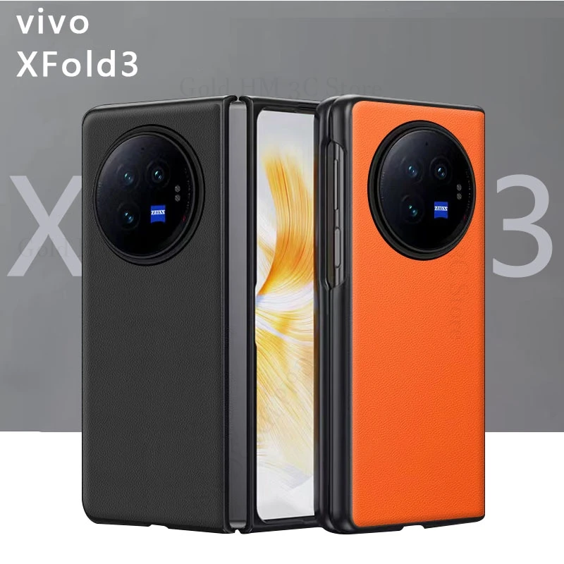 Fundas Per Vivo X Fold3 Pro 5G Cover In Pelle Per Vivo X Fold 3 Fold2 Fondina Cover Antiurto Per Vivo X Fold 3 Pro Coque