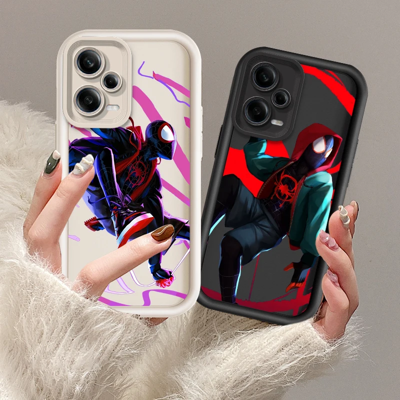 Spiderman Avengers Per Redmi K50 K40 K30 K20 12C 10C 9C 9At 9A Ultra Pro Prime Eye Ladder Phone Case