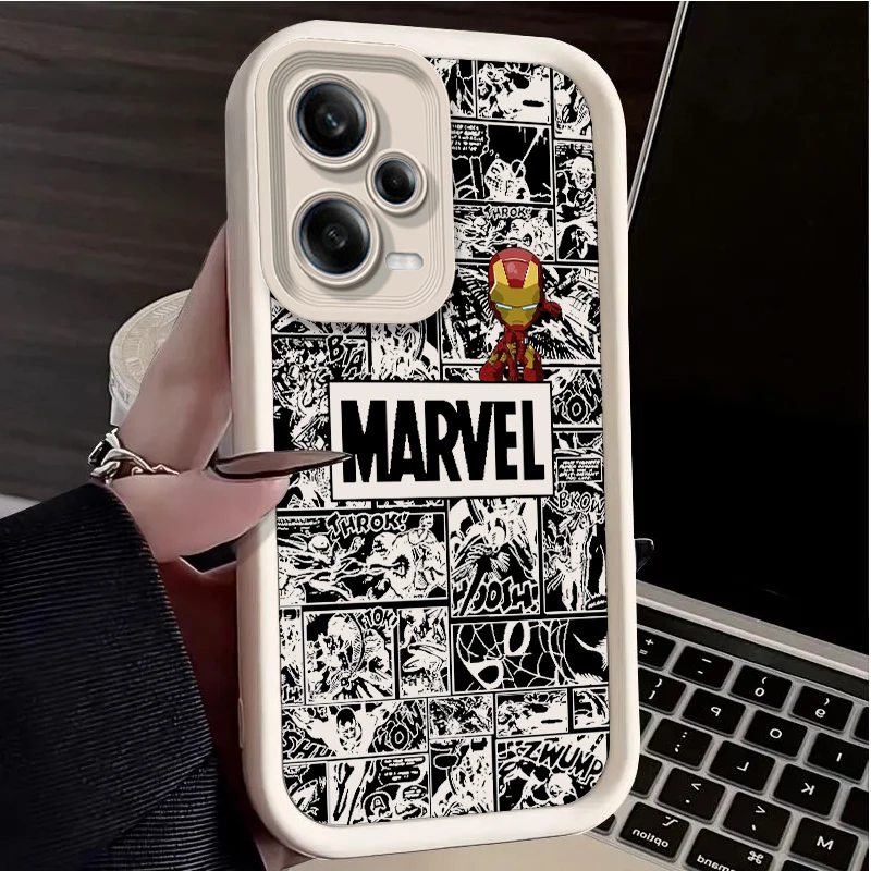 Avengers Heroes Per Redmi K50 K40 K30 K20 12C 10C 9C 9At 9A Ultra Pro Prime Eye Ladder Phone Case
