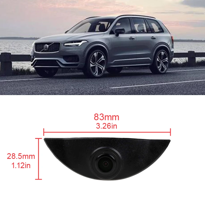 Auto Vista Frontale Della Macchina Fotografica Per La Visione Notturna Di Parcheggio Della Macchina Fotografica Per Volvo Sl40 Sl80 Xc60 Xc90 S40 S80 