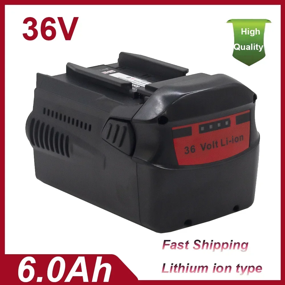 Sostituzione Per Batteria Hilti 6.0Ah 36V Per Batteria Hilti Tools Te 7-A,Wsc 7.25-A,Wsc 7. 25-A36, Wsc 70-A36,Wsr 36-A,Te 6-A36