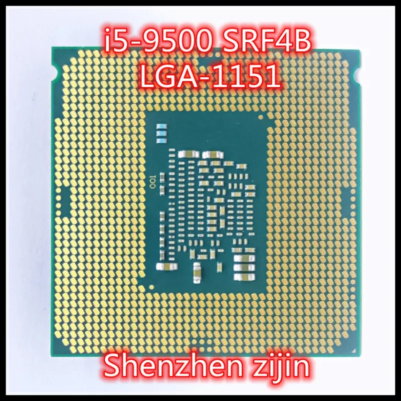 I5 9500 3.0G Cpu I5-9500 Srf4B Presa Lga1151 14Nm A Sei Core Cpu