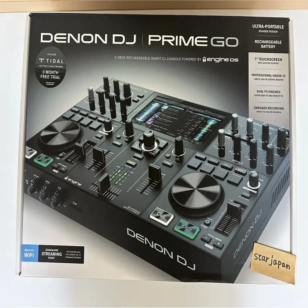 Denon Dj Prime Go Smart Dj Console Con Batteria Ricaricabile Touchscreen Hd (2)