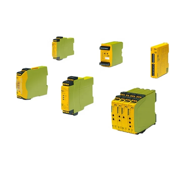 Relè Di Sicurezza Pilzs 751185 Pnoz S5 C 24Vdc 2 N/O 2 N/O T Rivestito