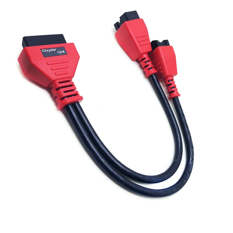 Nave Veloce Per Cavo Di Programmazione Chrysler Connettore 12 + 8 Per Adattatore Autel Ds808 Maxisys 906 908 Pro Elite Autel Chrysler 12 + 8