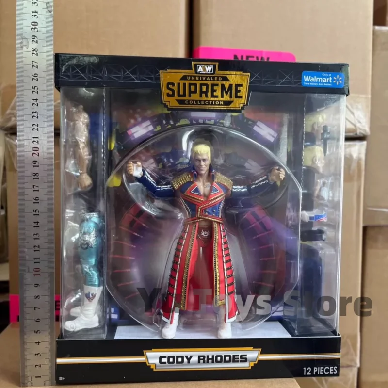 Genuine Wwe Aew All Elite Wrestling Aew Cody Rhodes Action Figure Unrivaled 6 Pollici Cody Rhodes Figure Con Accessori Regalo Giocattolo