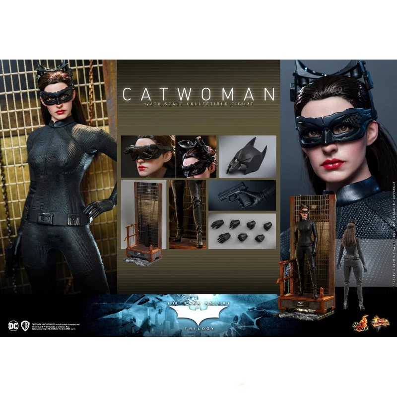 In Magazzino Hottoys Mms627 Catwoman Reboot Batman Trilogy 1/6 Anime Action Figure Toy Gift Model Collection Hobby