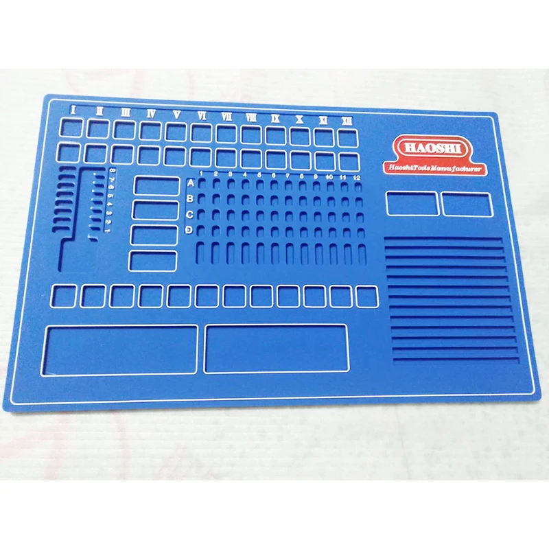 Nuovo Arrivo Blu Fabbro Strumenti Di Lavoro Mat Black Lock Set Fabbro Tool Lock