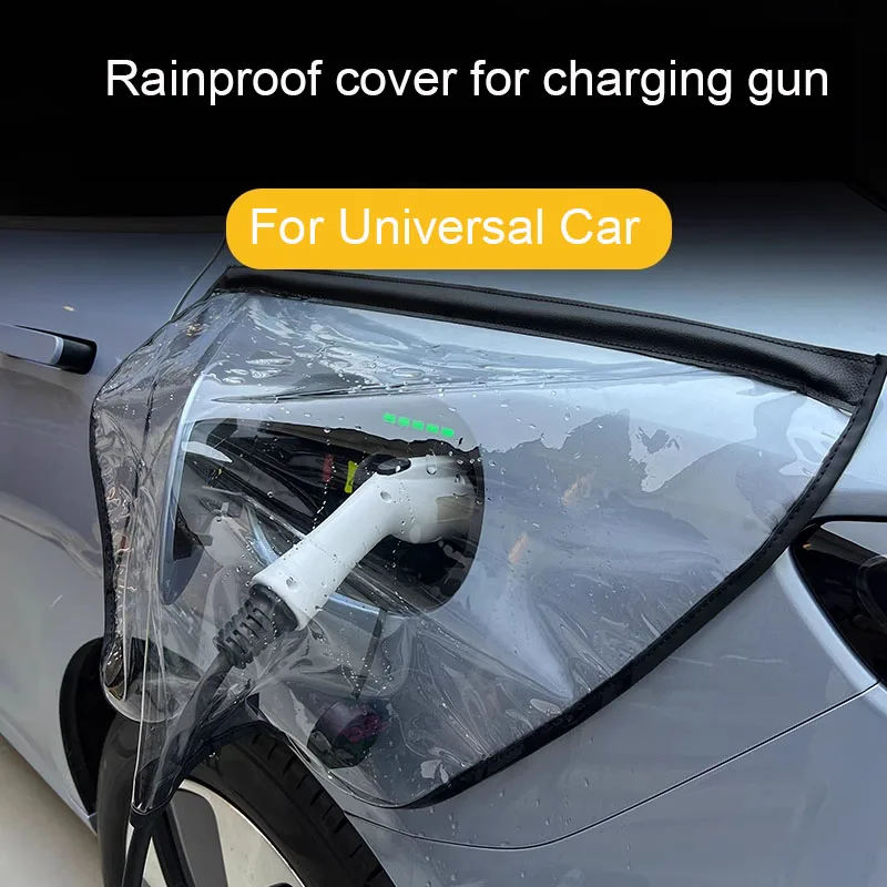 Car New Energy Charging Port Copertura Antipioggia Antipioggia Antipolvere Ev Charger Guns Protezione Elettrica Per Voyah Free Mg 4 Zeekr Byd Vw