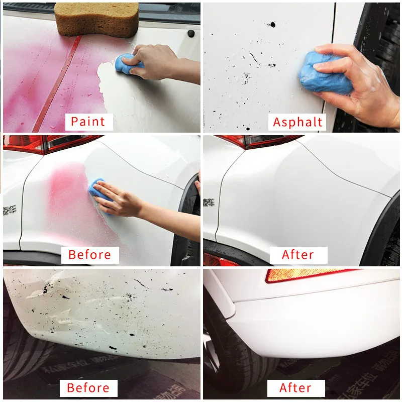 Universal Car Wash Magic Clay Bar Per Kia Rio K2 Sportage Soul Mazda 3 6 Cx-5 Lada Skoda Octavia A5 A7 Superba Yeti