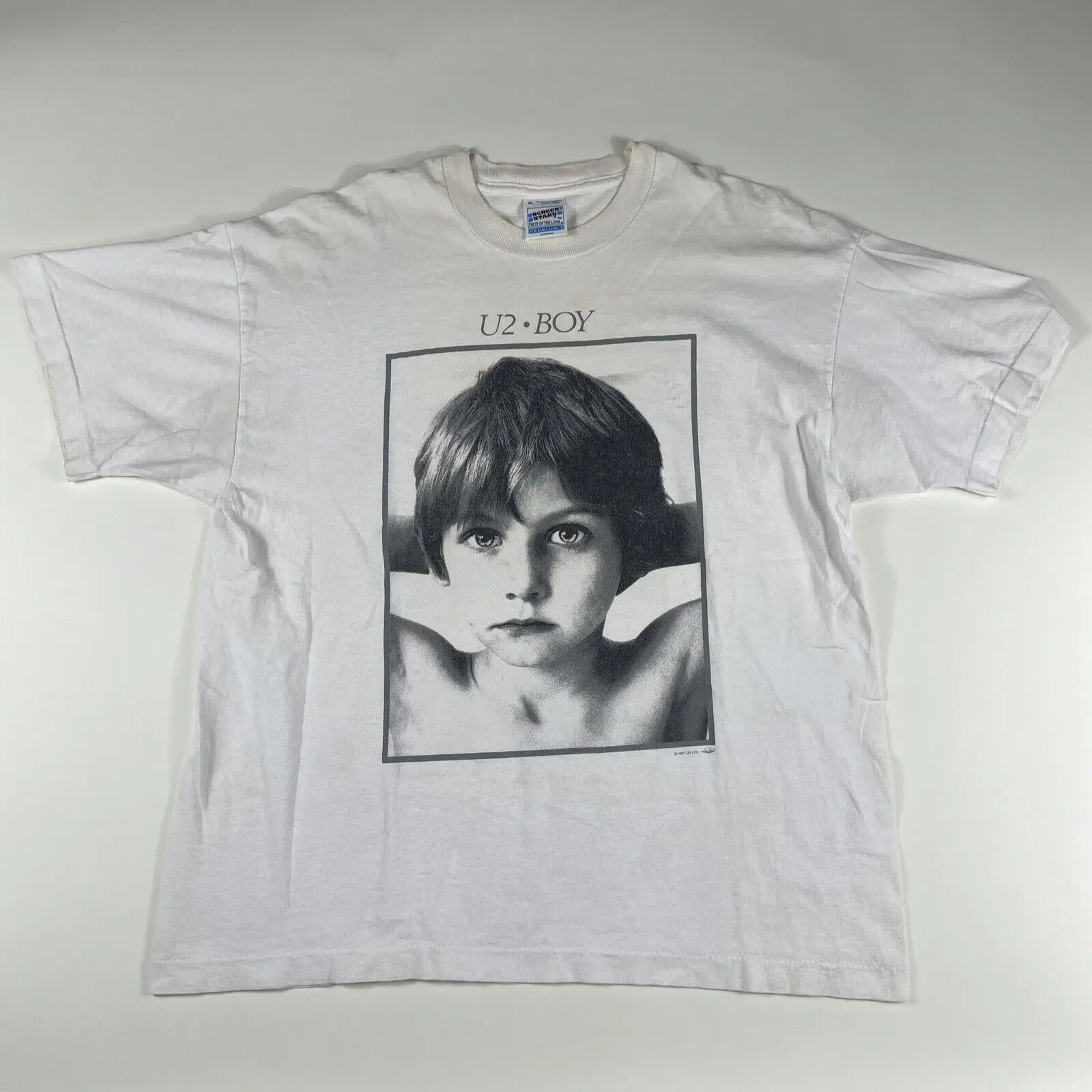 Camicia Vintage U2 Boy Xl Bianca