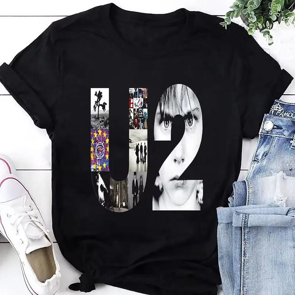 U2 Band Album Shirt, Achtung Baby U2 Tour 2023 T-Shirt Unisex Regalo Per Fan S-5Xl