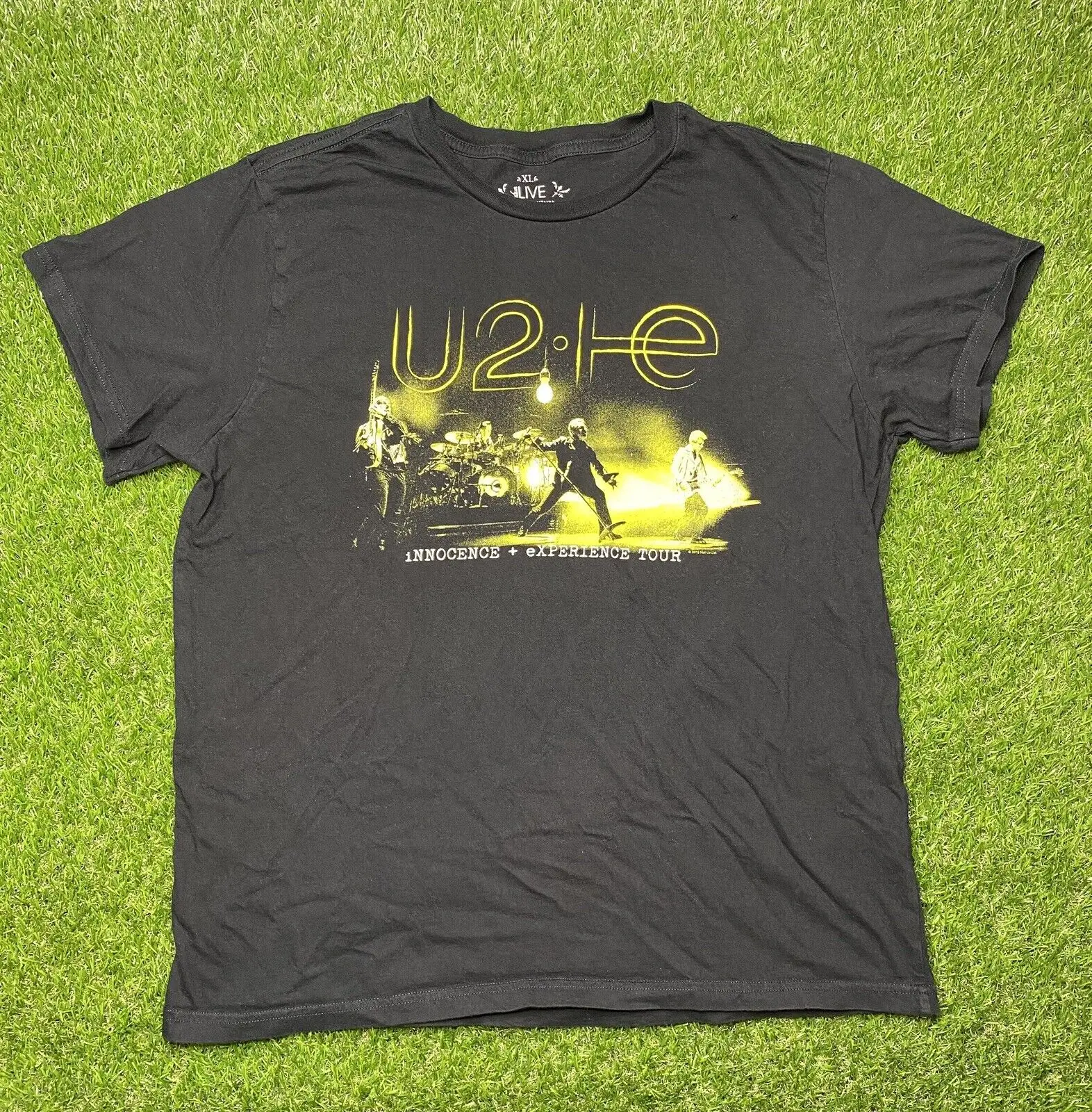 U2 T-Shirt U2 Innocence + Experience Tour Shirt Taglia Xl Rare