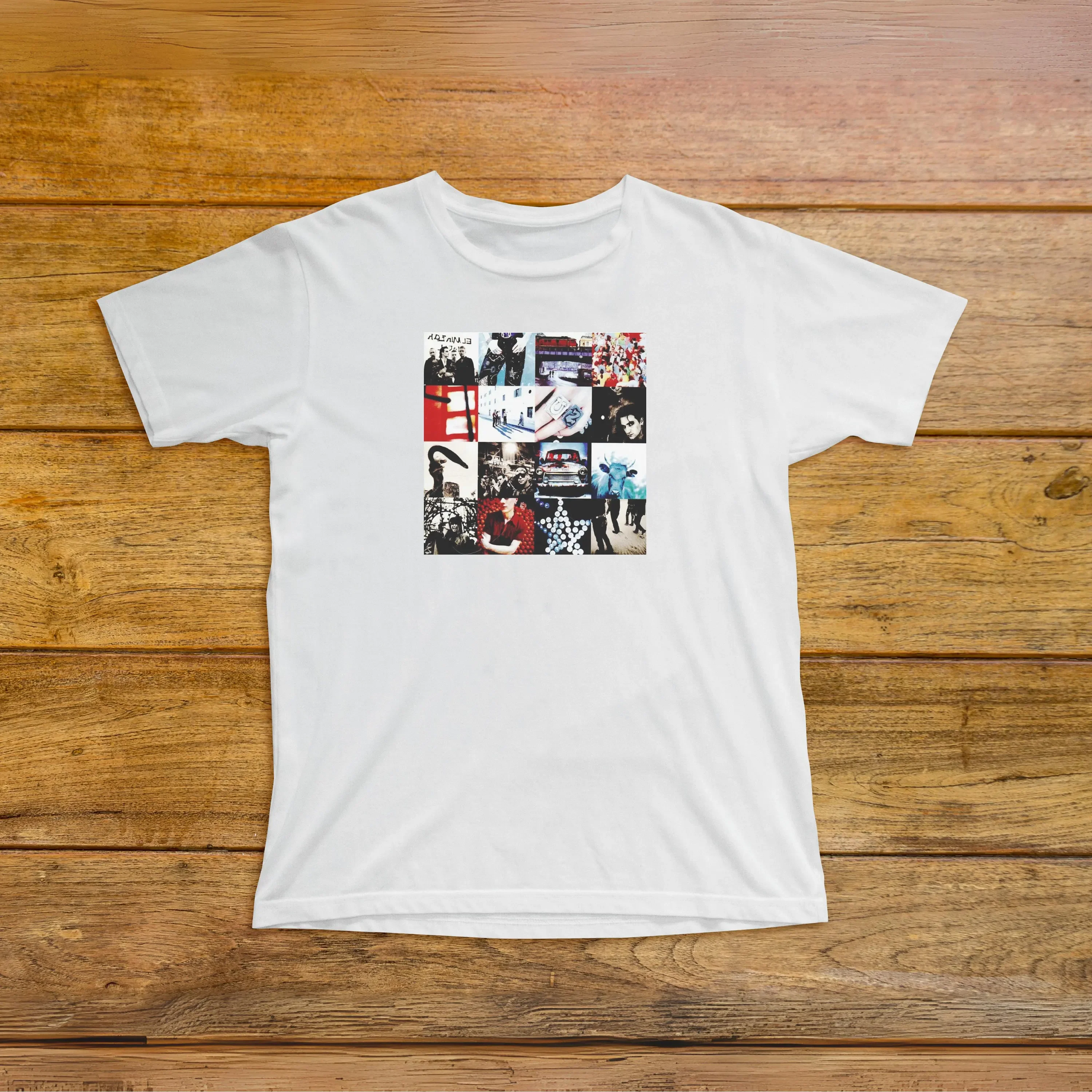 U2 Achtung Baby Album Ispirato T-Shirt Iconic Music Tee