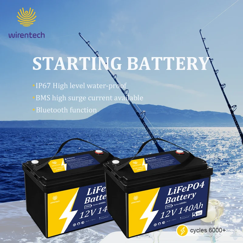 Ul 12V 24V 36V 100Ah 60Ah 100Ah 140Ah 300Ah 400Ah Live Wells Active Balance Group 31 Lance Truck Camper Batterie Batteria Agm