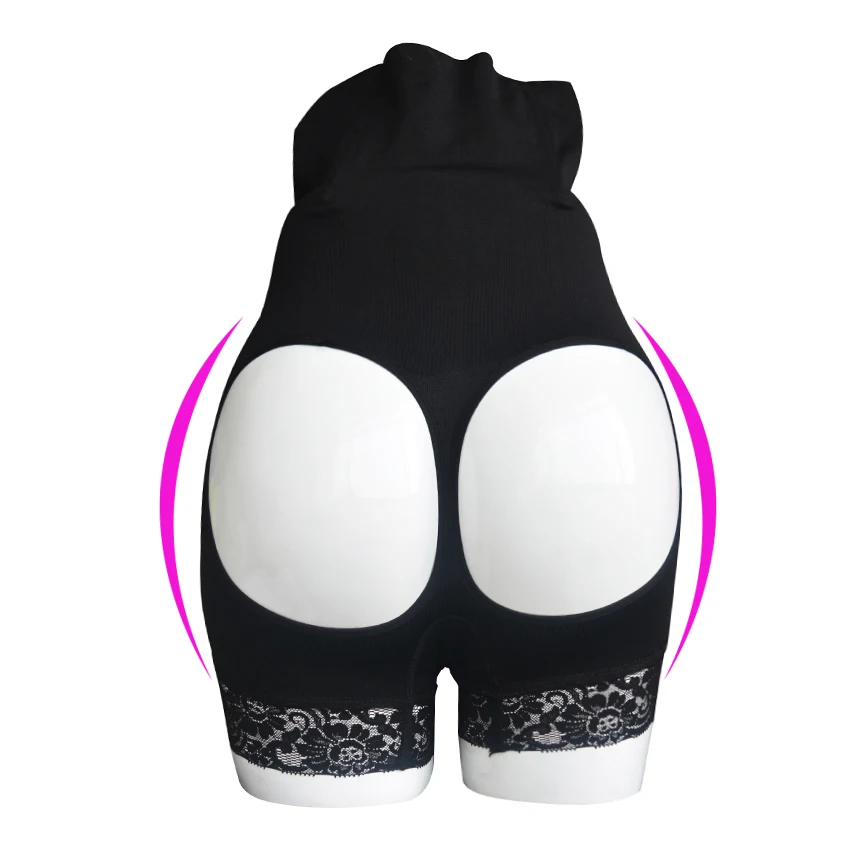 Full Body Butt Lifter Shaper Vita Alta Butt Lifter Pizzo Nero Butt And Hip Miglioramento Indumenti Corsetti Imbottiti Per Anca E Culo