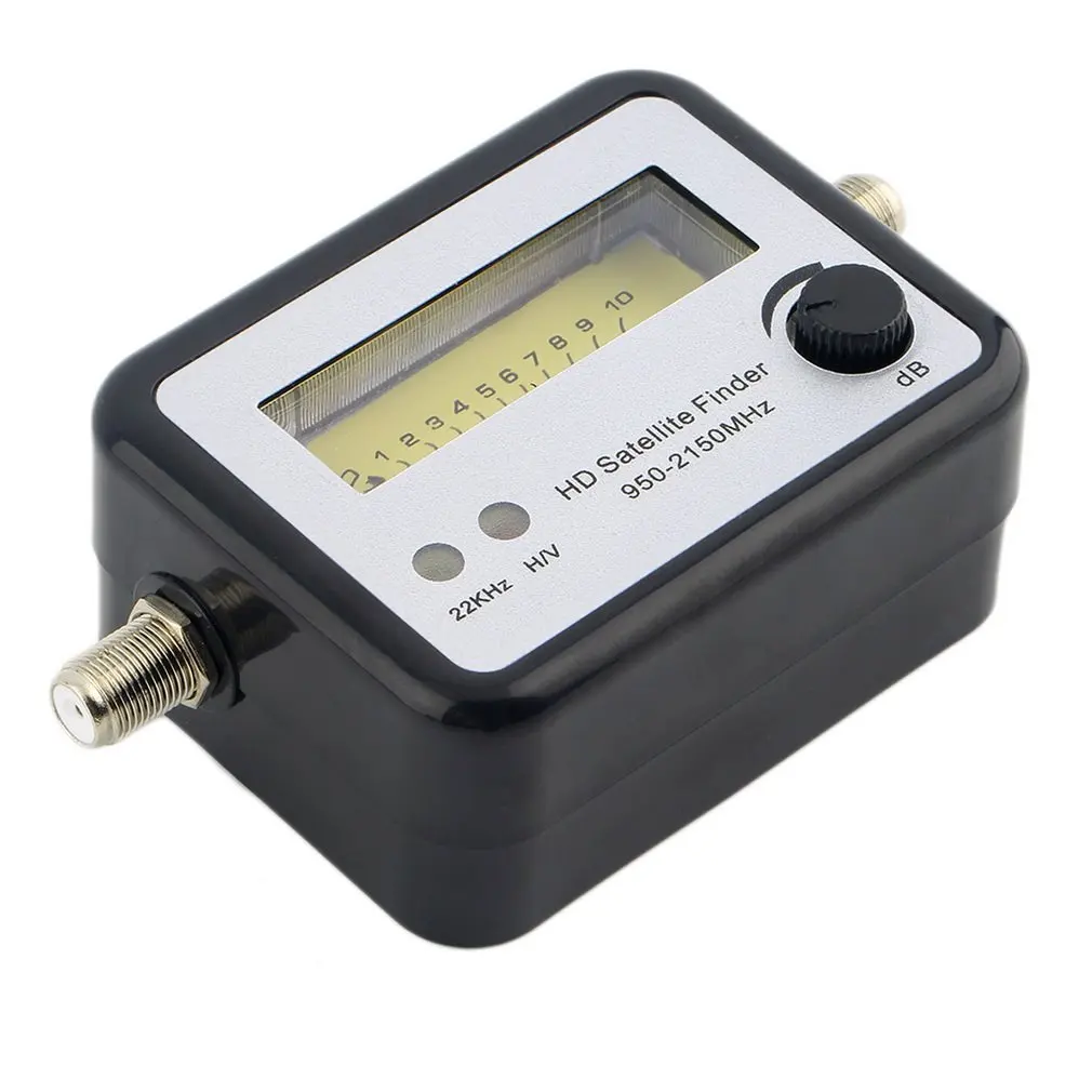 Digital Satellite Finder Alignment Signal Satfinder Find Meter Lnb Dish Directv Network Satellite Dish Nero 13 -18V Dc