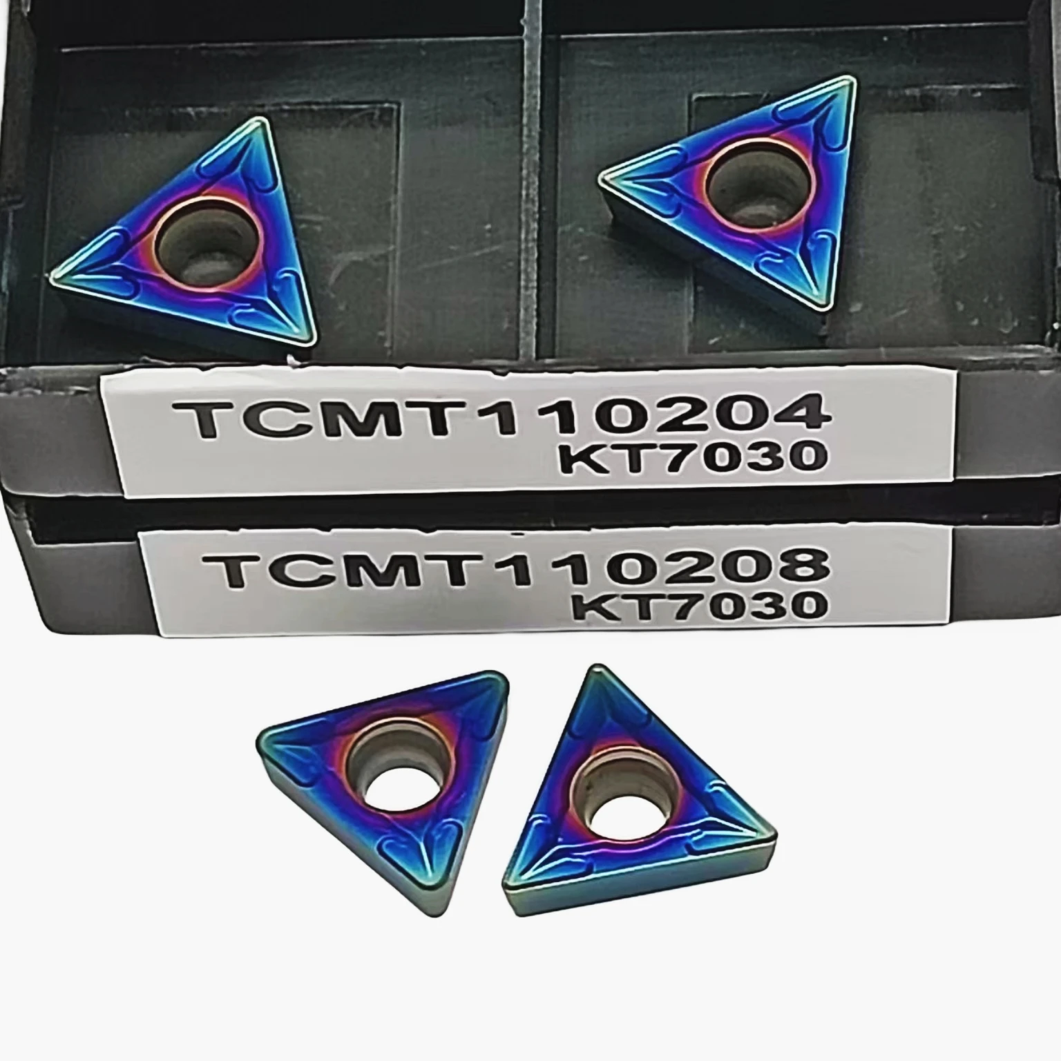 Deskar-Herramienta De Torneado De Hoja De Carburatore De Torno Cnc Para Acero Inoxidable, 100% Originale, Tcmt110204, Tcmt110208