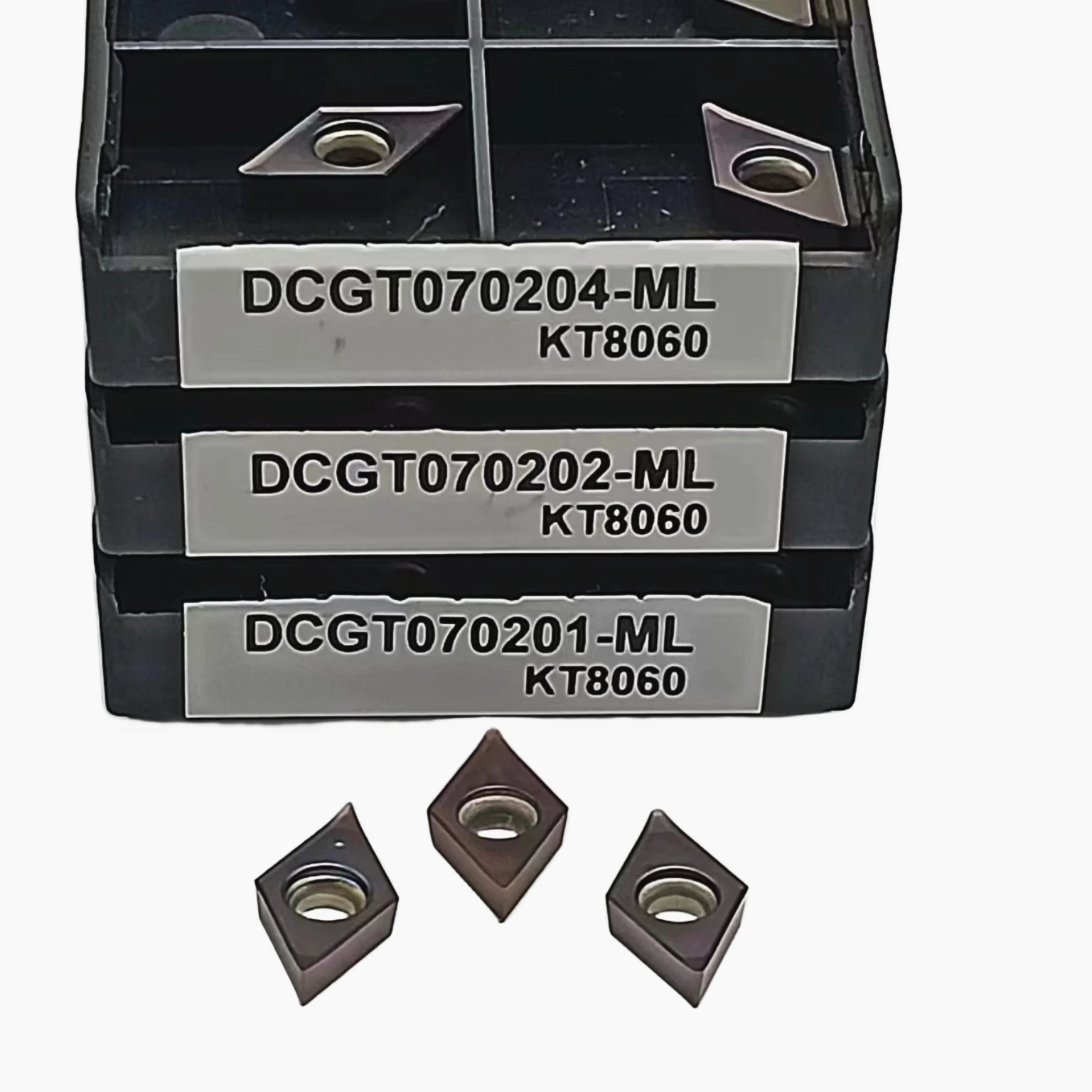 Herramientas De Torneado De Carbururo De Aleaciion Dura, Vcmt110304 Vcmt110302 Vcmt110301-Ml Kt8060 ﻿