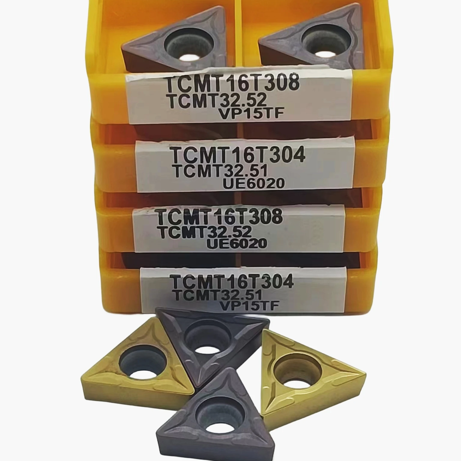 Inserto De Carburatore Tcmt16T308 Tcmt16T304 Vp15Tf Ue6020 Herramientas De Torneado Interno De Metal
