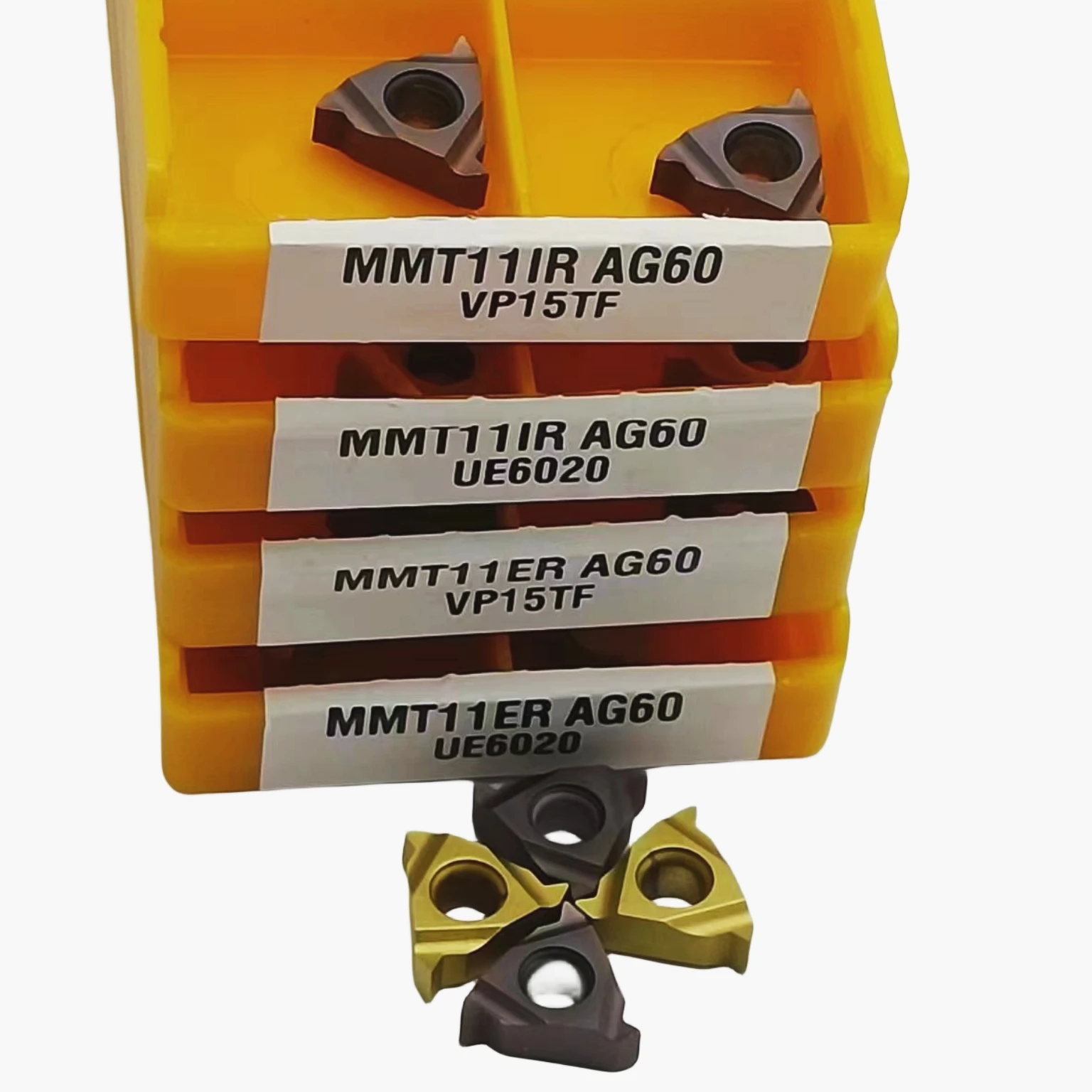 Herramienta De Torneado De Hilo De Hoja De Carburino, Inserto De Torneado, Mmt11Ir, Ag60, Mmt11Er, Ag60, Ue6020, Vp15Tf