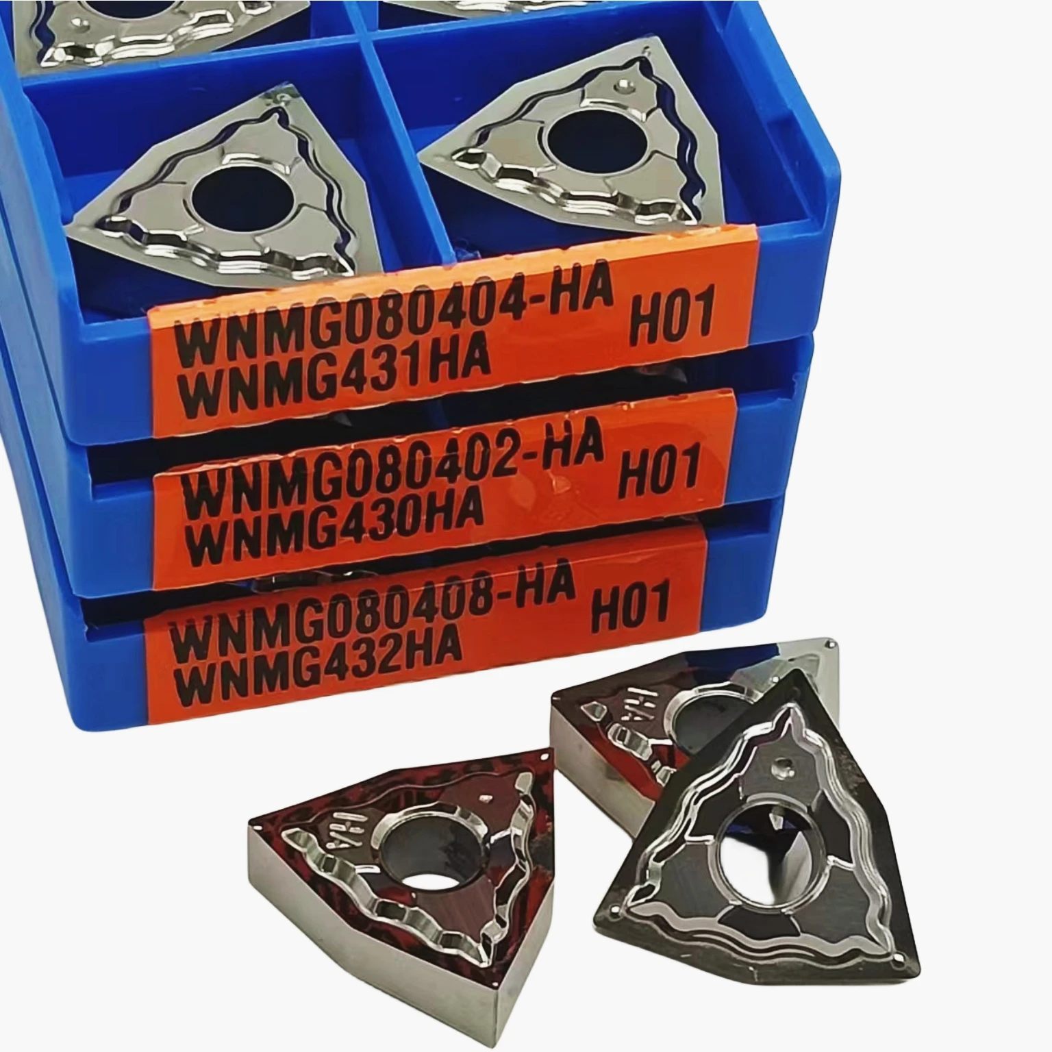 Herramienta De Torno Cnc De Torneado Externo Para Aluminio, Insertos De Carburatore Wnmg080402 Wnmg080408 Wnmg080404