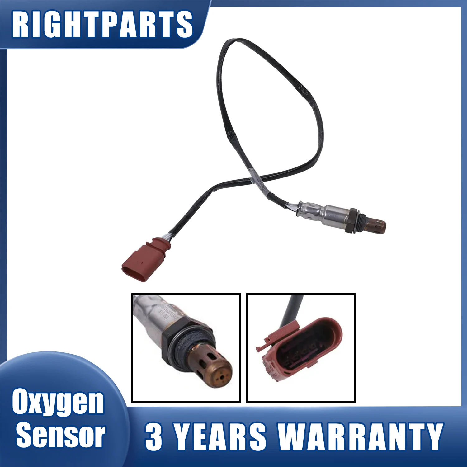 Rightparts Automobile Oxygen O2 Sensor 04E906262Bb Per Audi A1 A3 1.2 Vw Passat Skoda Sensore Per Auto Audi Lambda Sensor Vw Sensor
