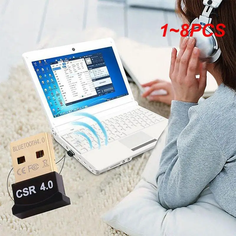 1 ~ 8Pcs Mini Usb Adapter Dongle Bluetooth Compatibile Csr V4.0 Adattatore Wireless Usb Per Pc Laptop Windows 10 8 Xp Win 7 Vista