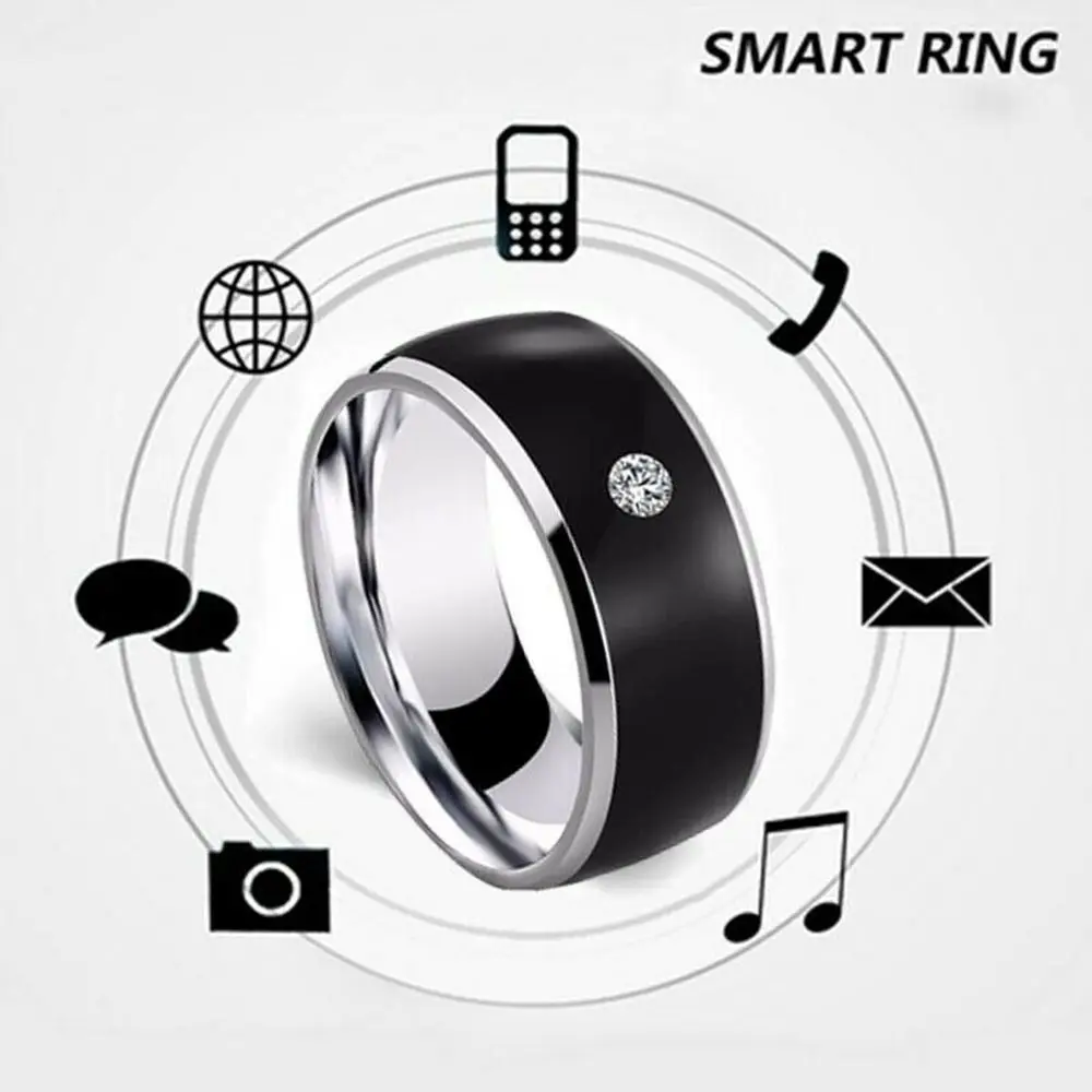 Nfc Smart Finger Ring Intelligent Wear Connect Android Phone Equipment Rings Fashion