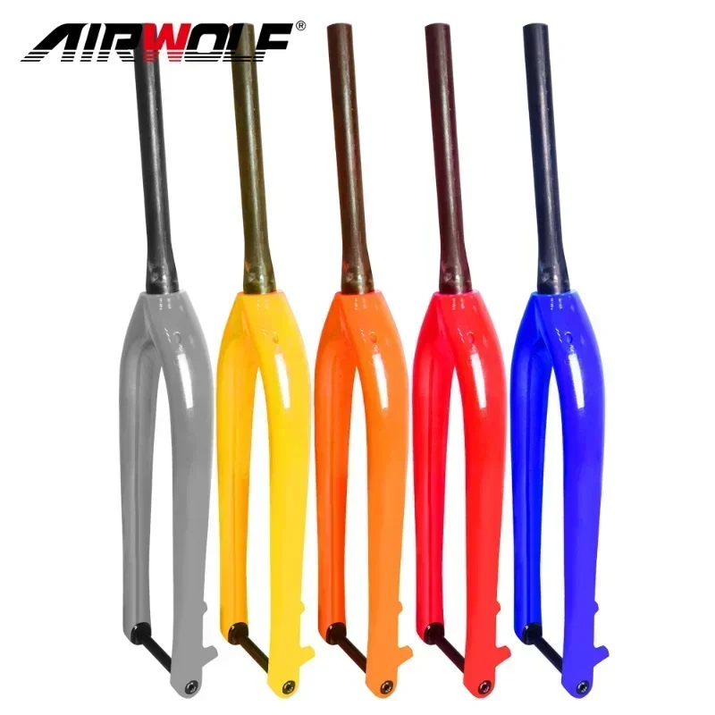 Airwolf 29Er Mountain Carbon Bicycle Ud 29Er Full Carbon Fiber Forcella Per Bicicletta Forcella Anteriore In Carbonio Thru Axle 110*15Mm Free Ship