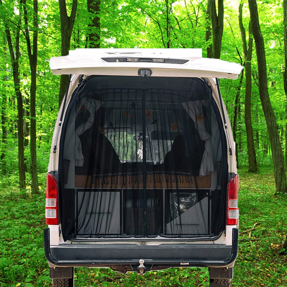 Per Vw Transporter T5 T6 T7 Portellone Porta Del Fienile Zanzariera Magnetica Zanzariera Rete Camper Van